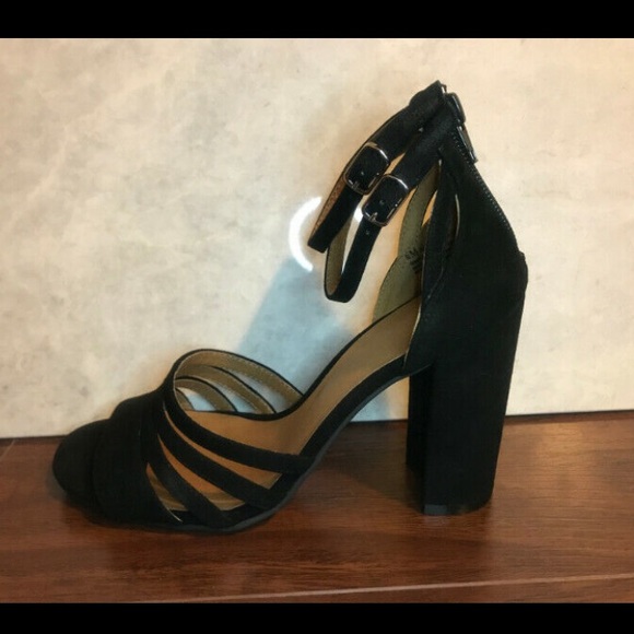 Bp. Black sandals heels - Picture 3 of 3